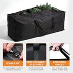 Patio Cushion Storage Bag,Outdoor Cushion Storage Bag,Waterproof storage bag with zipper and handle,Used for outdoor cushion storage and home storage. 68in L x 30in W x 20in H(2 Pack) - Image 3