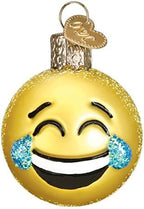 Old World Christmas Ornaments: Mini Ornament Sets Glass Blown Ornaments for Christmas Tree, Emojis - Image 6