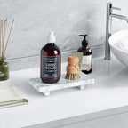 Natural Marble Tray Pedestal Stand, Stone Riser for Bathroom, Kitchen Sink - Image 4