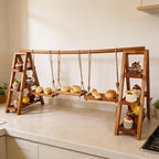 Large 3-Tier Wooden Cupcake Stand,Removable Tray for Cake Fruit Nut Cheese by Tnstbiee