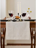 Solino Home 100% Pure Linen Table Runner Light Natural, 14 x 132 in by SolinoHome