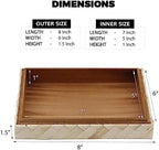 Handicrafts Home Decorative Box 8x6 – Photo Storage Box, Jewelry Organizer, Modern Decorative Storage Box with Lid, Bohemian Table Décor, Vintage Keepsake Box for Shelf or Coffee Table Décor - Image 2