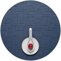 Chilewich Bamboo Placemats Set of 4, Round Woven Placemats by Chilewich
