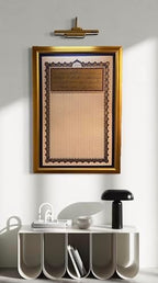 Quran in One View Framed Wall Art with LED Light, Complete Quran Poster, Islamic Home Decor, Quranic Wall Art Decor, Muslim Gift for Living Room, Bedroom, Office, and Mosque, Includes 4 Qul - Image 7