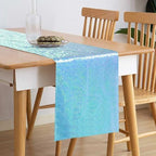 10 Packs 12 x 72 inches Mermaid Blue Sequin Table Runner - Image 2