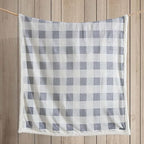 Eddie Bauer - Throw Blanket, Brushed Fleece & Plush Sherpa Soft Blanket, Throw Blanket for Couch & Bed (Mountain Plaid Chrome Grey, 50" x 60") - Image 5
