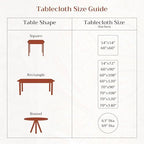 Maison d' Hermine Table Cloth Round Table Reusable 100% Cotton 63" Diameter - Image 4