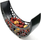 Moon Star Dinner Plate Tray Fruit Plate Ramadan Decoration, Eid Mubarak Moon Star Serving Tray Tableware Dessert Food Storage Container for Islam Muslim Party Festival Table Decor - Image 3