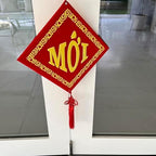 Vietnamese Lunar New Year Decoration Couplets- Red Hanging Couplets for TET Decor- Vietnamese TET Decoration_Lien Treo Trang Tri TET (Large 1.5m) - Image 4