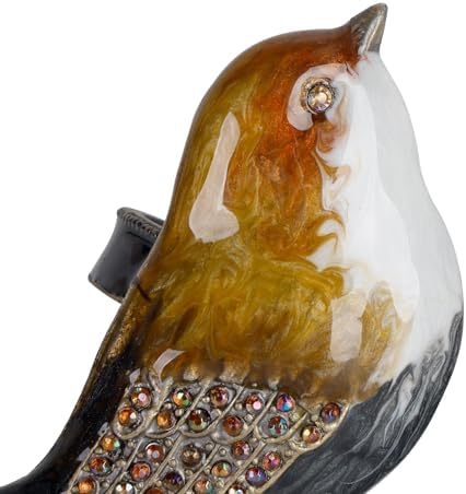 Rhinestone Bird Napkin Ring Set of 4 - Image 6