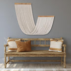 Knots & Beyond Macrame Wall Hanging Large, Boho Wall Tapestry, Bohemian Wall Decor, Fiber Wall Art by KnotsBeyond