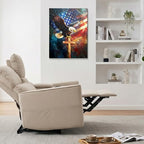 HomeifHue July 4th Patriotic Canvas Wall Art 4th of July USA Decorations American Flag Painting Picture Eagle Pictures for Wall Decor Independence Day Home Decor（F2 16x20in） - Image 5