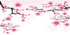 Leyiyi Romantic Cherry Blossoms Backdrop 20x10ft Photography Background Valentine's Day Decoration Soft Pink Love Theme Wedding Party Kids Girls Boys Adults Love Photo Booth Video Props by Leyiyi