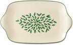 Lenox Holiday Oversized Stoneware Christmas Serving Platter by Lenox