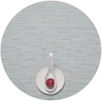 Chilewich Bamboo Placemats Set of 4, Round Woven Placemats by Chilewich