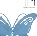 Butterfly Metal Wall Art 6-Piece-Set – Hand Painted Decorative 3D Butterflies for Rustic Farmhouse Home or Office Décor by Lavish Home - Image 4