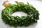 Preserved Boxwood Wreath 22 Inch Extra Large – Real Greenery Spring Summer & Year-Round Indoor Décor, Farmhouse Wall Door & Mantel, Fade-Resistant - Image 5