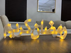 Ramadan Kareem Arabic Light up Sign - Ramadan Festival Lighted Window Decorations Light-up for Wall Decor Signage Eid Celebrations Event Al-Fitr Mosque Lighted Tabletop - Image 2