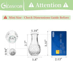 Glasseam Mini Bud Vases for Centerpieces: 20Pcs Clear Glass Vases in Bulk - Image 4