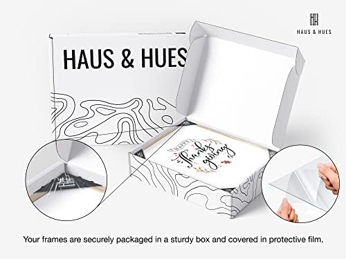 Haus and Hues Set of 9 Framed Interchangeable Holiday Decor, Seasonal Decor, Spring Wall Decor, Holiday Wall Decor, Interchangeable Home Sign, Easter House Decor, Easter Wall Art (Framed Beige, 12x16) - Image 4