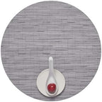 Chilewich Bamboo Placemats Set of 4, Round Woven Placemats by Chilewich