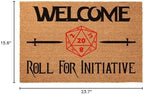 Funny Welcome Coir Doormat for Porch Decor - Personalized Rug with Heavy-Duty PVC backing, Non-Slip, 23.6 x 15.9 inch - Image 3