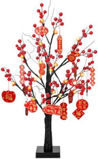 Ganeen Chinese New Year Decorations 2027 Lighted Lunar New Year Tree - Image 6