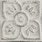 Park Designs Distressed Tile Napkin Ring Set of 4 - Image 3