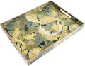 Spsyrine Plastic Serving Tray with Handles for Coffee Table, Acanthus by Spsyrine