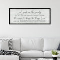 ZZJJHYWGQ God Grant Me Prayer Wall Decor, 32"×12", Black by Unknown