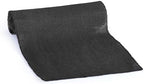 MDS® Pack of 20 Natural Burlap Table Runner, 12 x 108 Inch, Jute Rustic Farmhouse Boho Table Decor for Wedding Reception, Dining Table, Bridal Shower, Baby Shower & Party Decorations - Black - Image 4