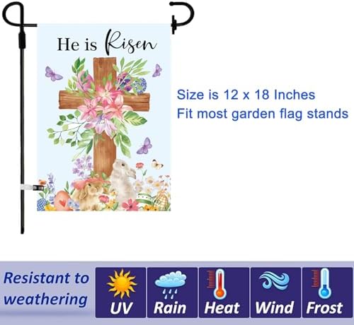 Seasonal Garden Flag Set of 20 - Double Sided 12 x 18 Inch Small Yard Flags - Image 4