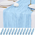 12Pack Light Blue Cheesecloth Table Runner 10FT Wedding Party Decor by Unknown