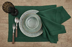 Solino Home 100% Linen Placemats Rainforest Hemstitch, 14 x 19 in, Set of 4 - Image 2