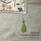 ISAENNE Designer Vintage Linen Table Runner,71"x12"-Daffy A - Image 6
