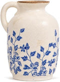 Blue and White Pitcher Vases for Flower,Chinoiserie Ceramic Vase Home Decor by Unknown