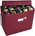 612 Vermont Christmas Ornament Storage Box, Holds 60-3 Inch Ornaments by 612Vermont