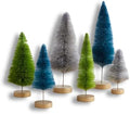 Bottle Brush Trees Set of 6 (Neutrals) by YourHeartsContent