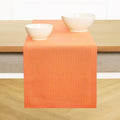 Solino Home 100% Linen Table Runner, 14 x 72 in, Pink and Orange Striped by SolinoHome