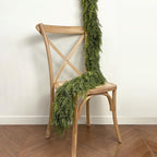 6ft Christmas Cedar Garland, Full Realistic Faux Pine Garlands - Image 5