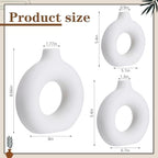 Reallnaive 8 Pcs Rustic Vase Centerpieces, with God All Things are Possible - Image 2