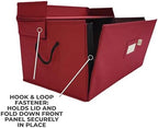 612 Vermont Christmas Ornament Storage Box, Holds 60-4 Inch Ornaments - Image 4