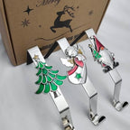 Christmas Stocking Holders Set of 8, Christmas Stocking Holders for Mantle Set of 8, Fireplace Stocking Hangers 8 Pack, Stocking Stand, Farmhouse Rustic Xmas Decorations for Home Indoor - Image 2