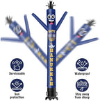 20FT Tall Hanukkah Inflatable Tube Man (18''Diameter) Wacky Wavy Dancing Guy for Outdoor Decoration Advertising Business Promotion - Happy Hanukkah (Blower Not Included) - Image 4