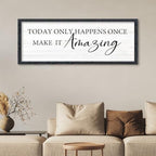 AuraPeak Inspirational Quotes Office Wall Decor, Black, 40"×15" - Image 4