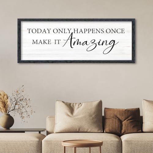 AuraPeak Inspirational Quotes Office Wall Decor, Black, 40"×15" - Image 4