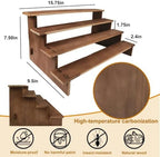 2PCS Cupcake Display Stand - 30s Quick Assembly, Easy Carry&Store - Image 4