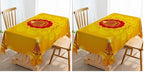 Hafangry Diwali Tablecloth Indian Diwali Decorations for Home Festival of Lights Deepavali Party Supply Kitchen Dining Room Decor (60" x 84") (Pack of 2) by Hafangry