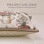 patdrea Designer Velvet Throw Pillow Cover,Set of 2,12"x28"-Hoenycan - Image 4