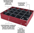 612 Vermont Christmas Ornament Storage Box, Holds 60-4 Inch Ornaments - Image 2
